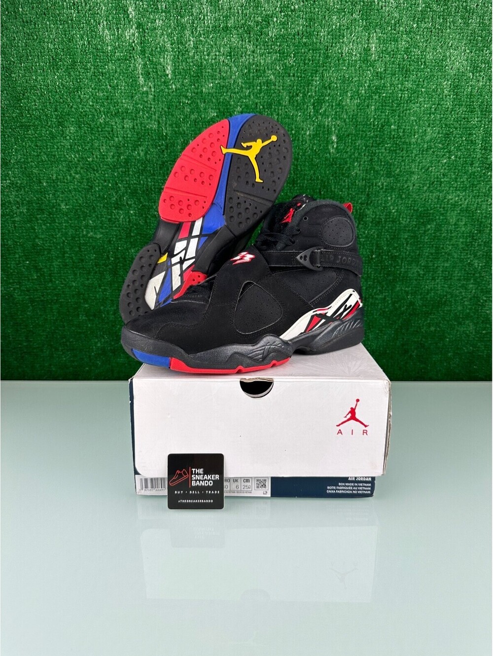 Size 7Y - Jordan 8 Retro Mid Playoff (GS) CLEAN!
